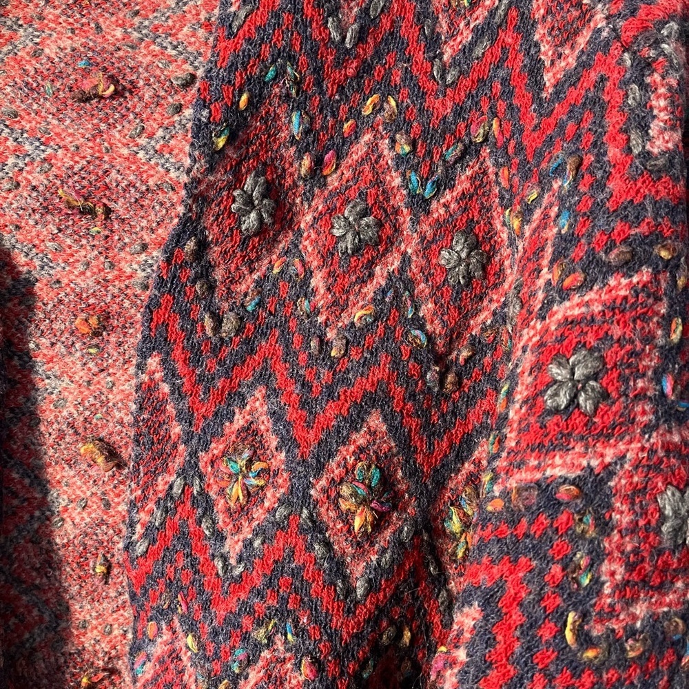 Anthropologie Sleeping on Snow Wool Blend Cardigan Size S - Picture 5 of 12